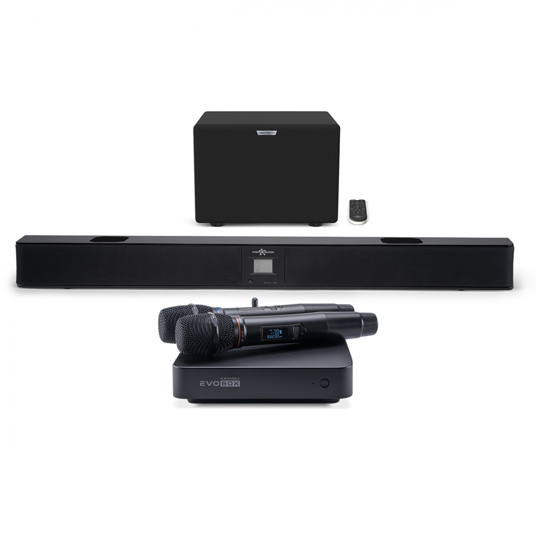 караоке-комплект EVOBOX Plus + EvoSound Bar (саундбар с караоке) в Краснознаменске