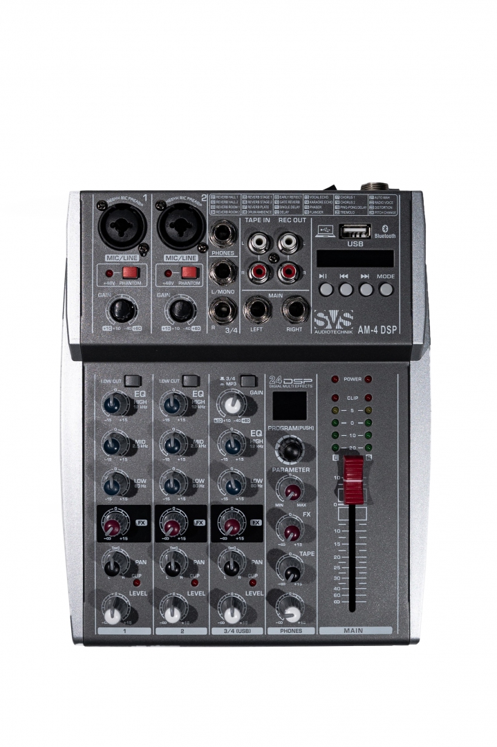 SVS Audiotechnik mixers AM-4 DSP Аналоговый микшерный пульт, 4-канала в Краснознаменске