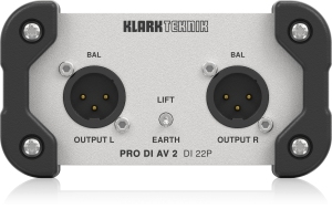 Klark Teknik DI 22P пассивный стерео директ-бокс в Краснознаменске