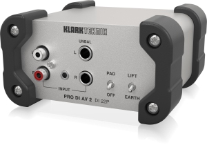 Klark Teknik DI 22P пассивный стерео директ-бокс в Краснознаменске